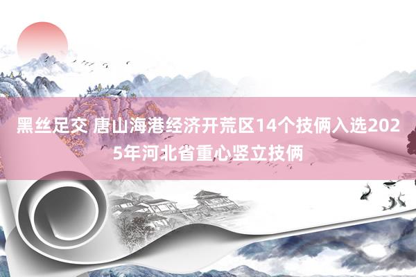 黑丝足交 唐山海港经济开荒区14个技俩入选2025年河北省重心竖立技俩